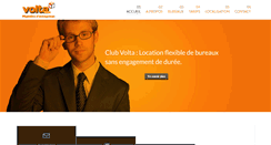 Desktop Screenshot of club-volta-pepiniere.fr